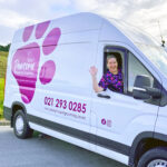 Pawsome pet grooming van