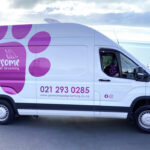 Pawsome pet grooming van